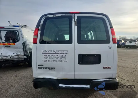 2011 GMC Savana G1500 z USA, uszkodzony, nr VIN 1GTS7AF44B1144796